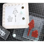 Simon Says Stamp! Purple Onion Designs 6 X 6 CLEAR MOUNTING STAMP pod9901