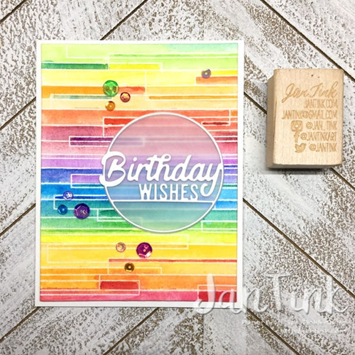 Simon Says Stamp! Simon Says Stamp BIRTHDAY WISHES CIRCLE Wafer Die sssd112098 | color-code:ALT2