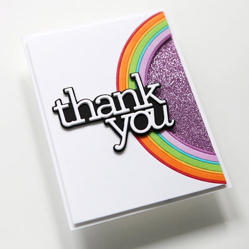 Simon Says Stamp! CZ Design Wafer Dies THANK YOU czd74