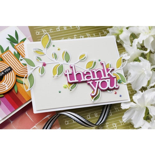 Simon Says Stamp! CZ Design Wafer Dies THANK YOU czd74 | color-code:ALT1