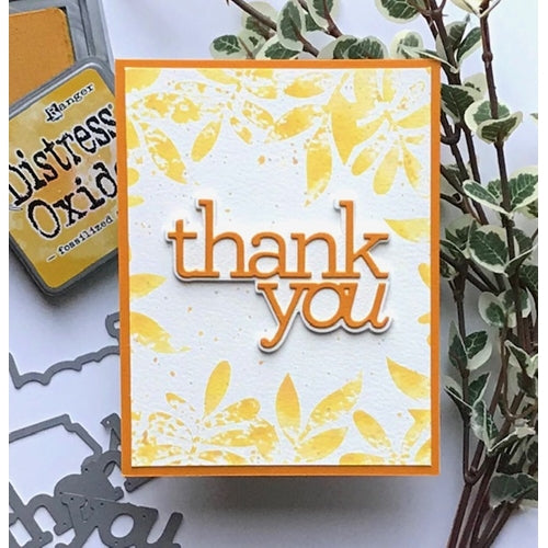 Simon Says Stamp! CZ Design Wafer Dies THANK YOU czd74 | color-code:ALT4