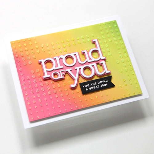 Simon Says Stamp! CZ Design Wafer Dies PROUD OF YOU czd73 | color-code:ALT0