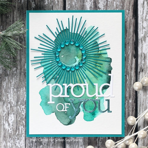Simon Says Stamp! CZ Design Wafer Dies PROUD OF YOU czd73