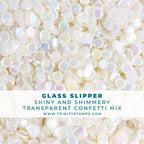 Simon Says Stamp! Trinity Stamps GLASS SLIPPER CONFETTI MIX Embellishment Box esb-030
