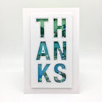 Simon Says Stamp! Simon Says Stamp LARGE OUTLINE THANKS Wafer Die sssd112062