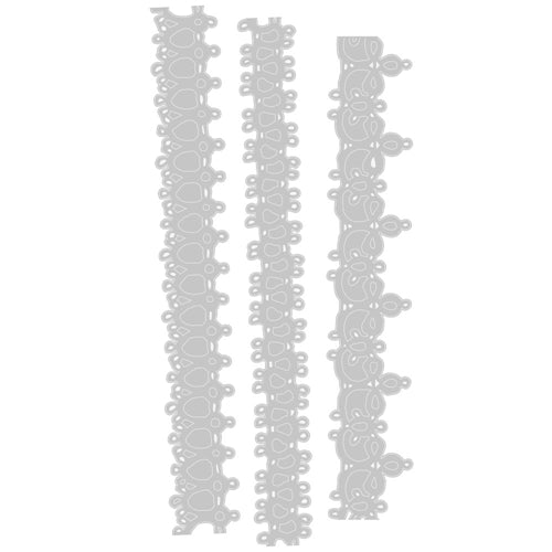 Simon Says Stamp! Tim Holtz Sizzix CROCHET 2 Thinlits Die Set 664413