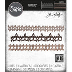 Simon Says Stamp! Tim Holtz Sizzix CROCHET 2 Thinlits Die Set 664413