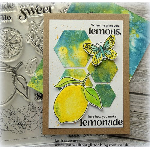 Simon Says Stamp! Tim Holtz Sizzix STACKED TILES HEXAGONS Thinlits Die Set 664420 | color-code:ALT5