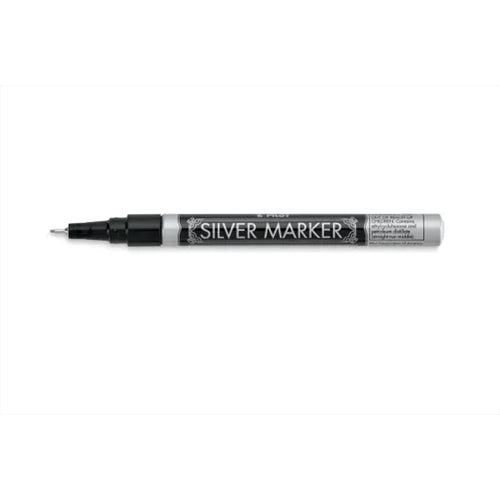 Pilot Marker, Paint, Extra Fine (0.5 mm), Silver Ink