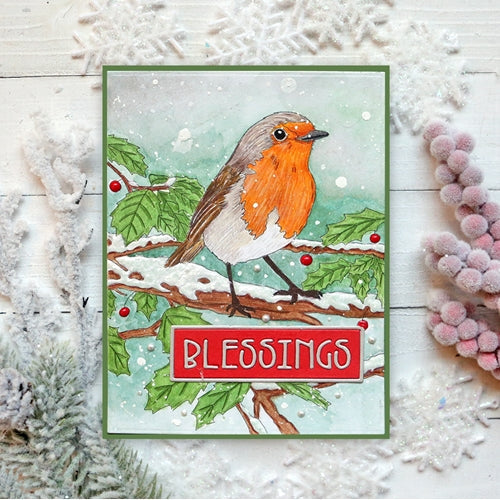 Simon Says Stamp! Simon Says Stamp Suzy's WINTER BIRDS Watercolor Prints szwc19wb | color-code:ALT11