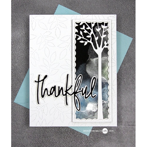 Simon Says Stamp! Memory Box PINPOINT LEAF PLATE Craft Die 94381 | color-code:ALT4