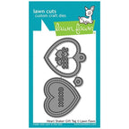 Simon Says Stamp! Lawn Fawn HEART SHAKER GIFT TAG Die Cuts LF2174