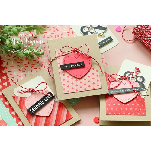 Simon Says Stamp! Lawn Fawn HEART SHAKER GIFT TAG Die Cuts LF2174 | color-code:ALT4