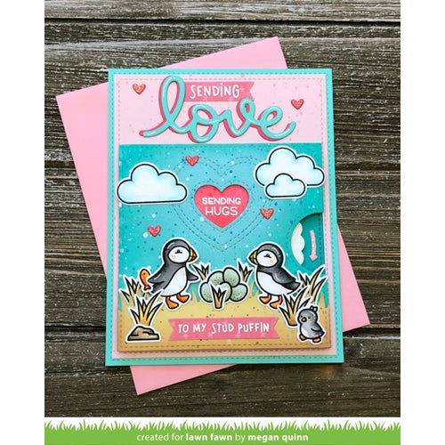 Simon Says Stamp! Lawn Fawn STUD PUFFIN Clear Stamps LF2169