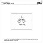 Simon Says Stamp! Lawn Fawn STUD PUFFIN Clear Stamps LF2169
