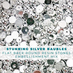 Simon Says Stamp! Trinity Stamps STUNNING SILVER BAUBLES Embellishment Box 092631