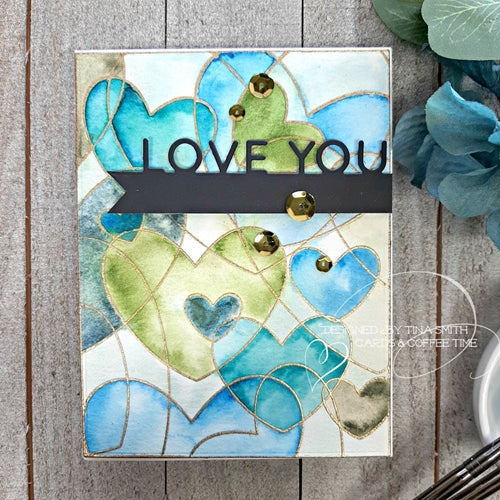 Simon Says Stamp! Simon Says Cling Stamp HEART TO HEART BACKGROUND sss102095 | color-code:ALT1