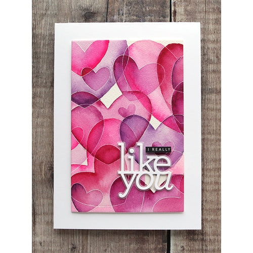 Simon Says Stamp! Simon Says Cling Stamp HEART TO HEART BACKGROUND sss102095 | color-code:ALT4