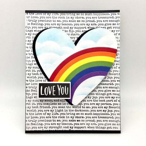 Simon Says Stamp! Simon Says Stamp WORD MIX 2 Wafer Dies sssd112093c
