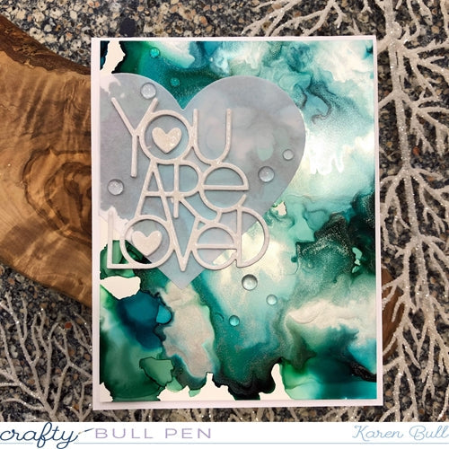Simon Says Stamp! Simon Says Stamp YOU ARE LOVED Wafer Dies sssd112099