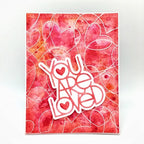 Simon Says Stamp! Simon Says Stamp YOU ARE LOVED Wafer Dies sssd112099
