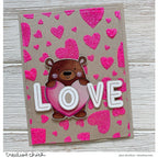 Simon Says Stamp! Simon Says Stamp Stencil TUMBLING HEARTS ssst121464
