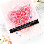 Simon Says Stamp! Simon Says Stamp SENTIMENT STRIPS CHEEKY LOVE sssg131009
