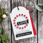 Simon Says Stamp! CZ Designs SENTIMENT STRIPS REVERSE LOVE czg001 | color-code:ALT2