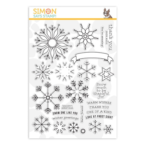 Simon Says Stamp! Simon Says Clear Stamps SNOWFLAKE BUILDER sss202082