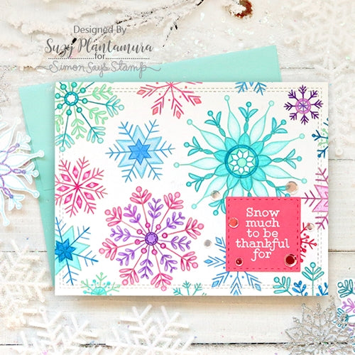 Shs-002 Small Snowflake Stamp