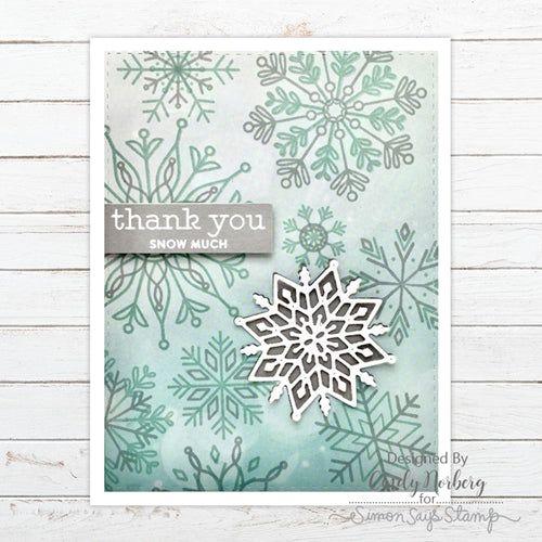 Simon Says Stamp! Simon Says Stamp MINI SNOWFLAKE MANDALA Wafer Dies sssd112113