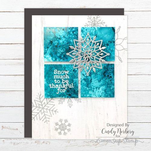 Simon Says Stamp! Simon Says Stamp MINI SNOWFLAKE MANDALA Wafer Dies sssd112113