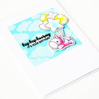 Simon Says Stamp! Clearly Besotted CLOUDY DAYS Stencil