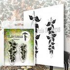 Simon Says Stamp! Lavinia Stamps BERRY LEAVES Clear Stamps LAV577