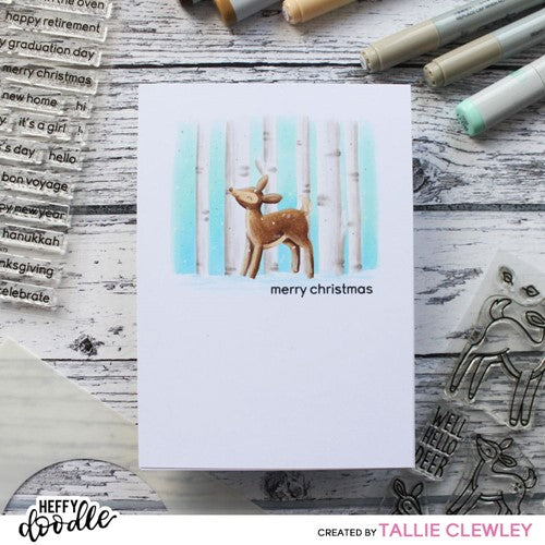 Simon Says Stamp! Heffy Doodle CLASSIC SENTIMENTS Clear Stamps hfd0228 | color-code:ALT07