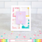 Simon Says Stamp! Waffle Flower NESTING POSTAGE Dies 310365