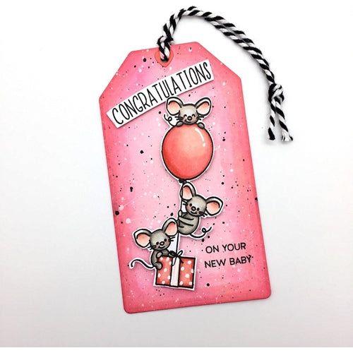 Simon Says Stamp! CZ Design Wafer Dies NESTED TAGS czd81