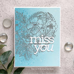 Simon Says Stamp! CZ Design Wafer Dies MISS YOU czd80