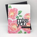 Simon Says Stamp! CZ Design Wafer Dies MISS YOU czd80
