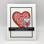 Simon Says Stamp! Simon Says Stamp SHIMMER HEART Wafer Die s674