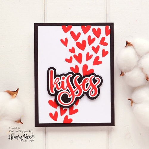 Red Hots - Acrylic Hearts Mix – Honey Bee Stamps
