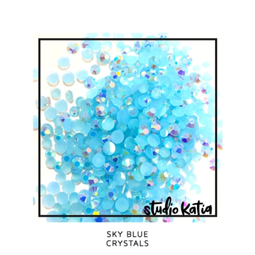 Simon Says Stamp! Studio Katia SKY BLUE Crystals sk2452