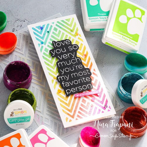 Simon Says Stamp! Ranger Stickles ASTEROID Glitter Gel sgt71334 | color-code:ALT02