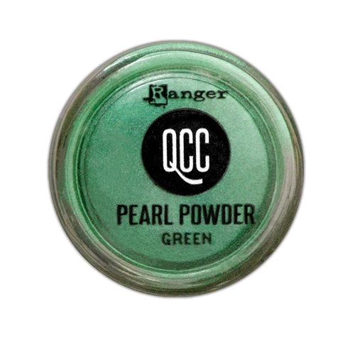 Simon Says Stamp! Ranger GREEN QuickCure Clay Pearl Powder qcp71686