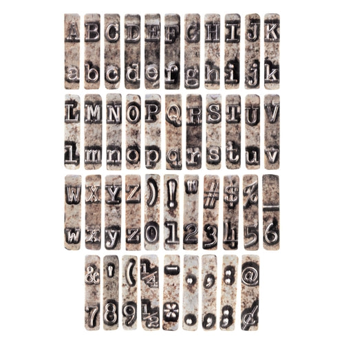 Simon Says Stamp! Tim Holtz Idea-ology TYPE CHIPS Embellishments th94031
