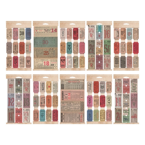 Simon Says Stamp! Tim Holtz Idea-ology TICKET BOOK th94036