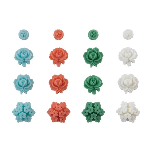 Simon Says Stamp! Tim Holtz Idea-ology HEIRLOOM FLORALS Embellishments th94040