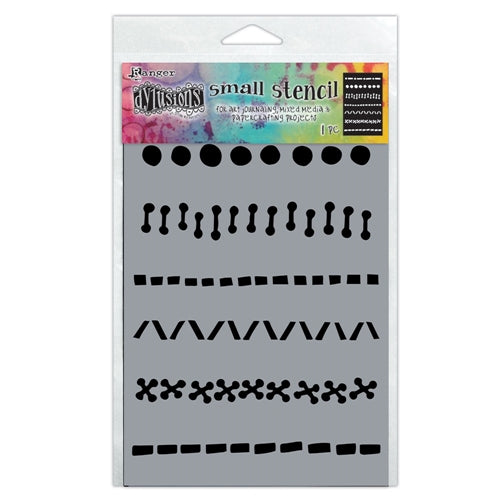 Dyan Reaveley Stencil 5 x 8 A STITCH IN TIME Dylusions Ranger dys71419 –  Simon Says Stamp
