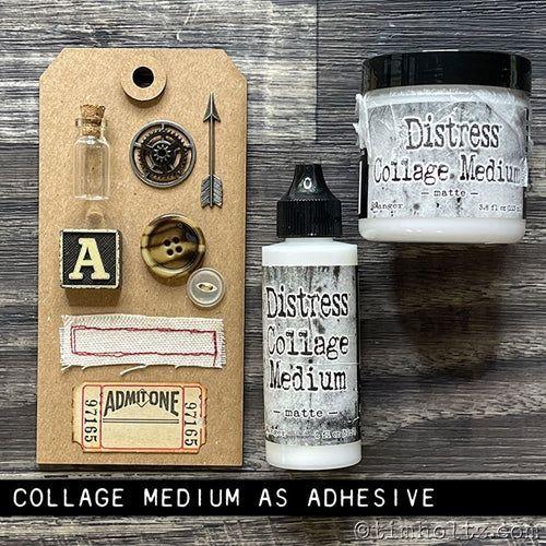 Simon Says Stamp! Tim Holtz Distress Collage Medium MATTE 2OZ tda73031 | color-code:ALT03