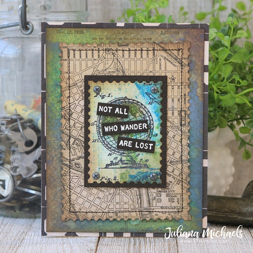 Simon Says Stamp! Tim Holtz Cling Rubber Stamps INVENTOR 9 CMS406